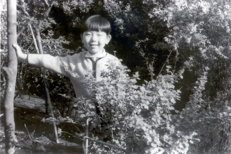 園芸少年だった7歳ごろの假屋崎さん