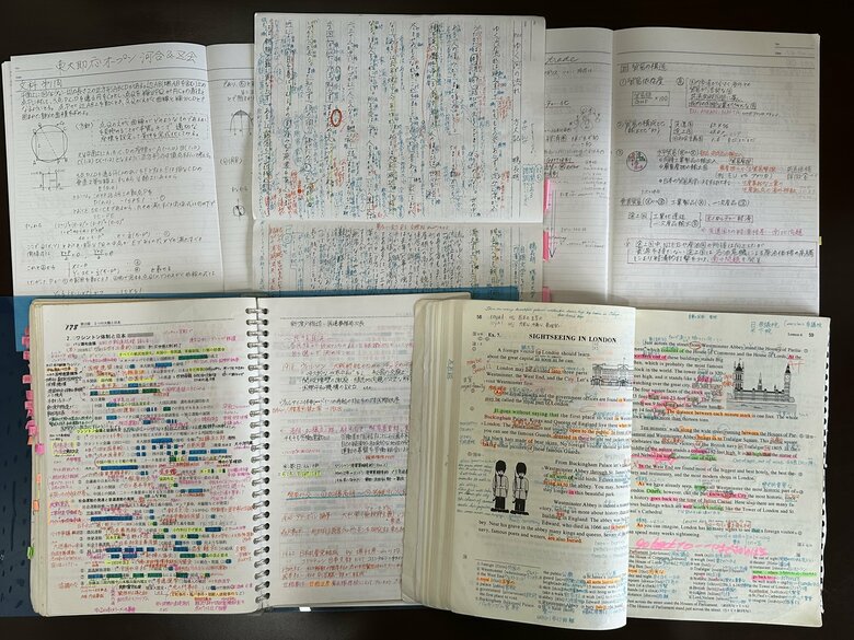 受験期のノート