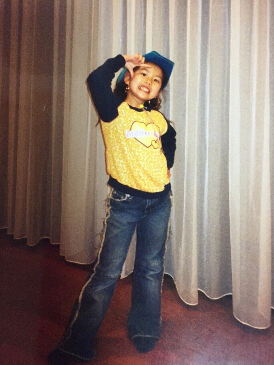 5歳の頃のpecoさん