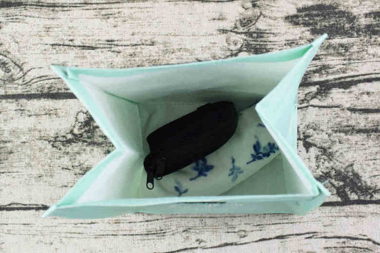 ダイソーのおすすめ商品「クラフトバッグ」の使用画像