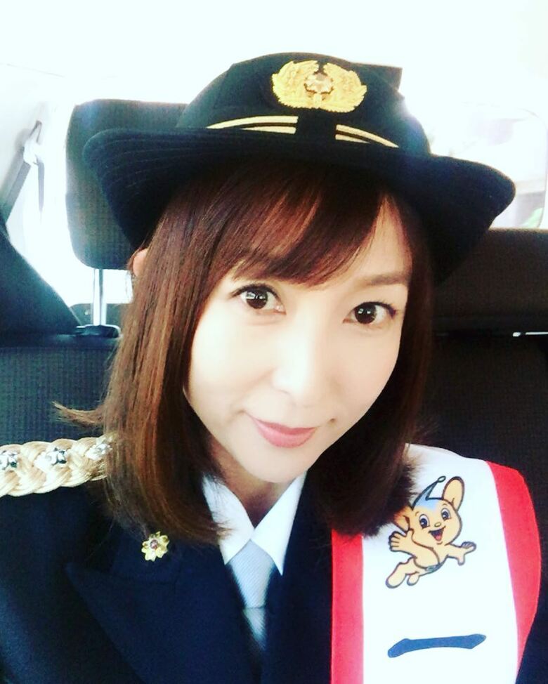 一日警察署長のかとうさん