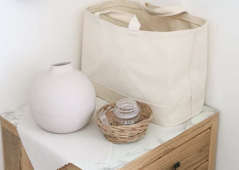 無印良品 持ち手つきバスケット