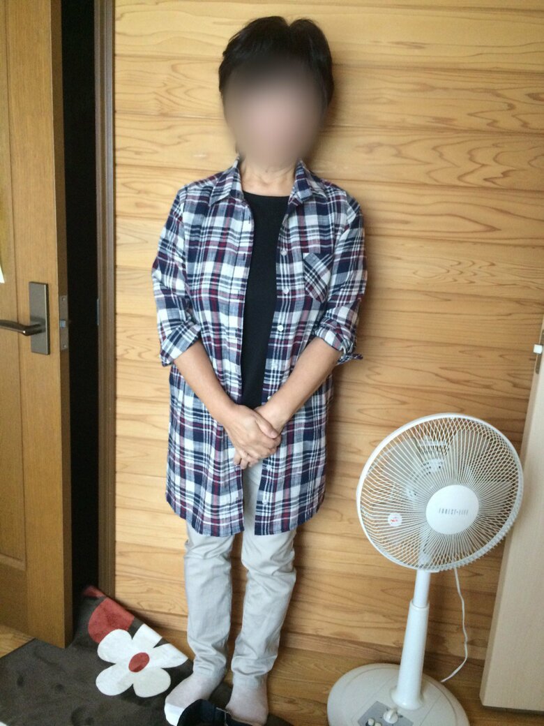 高橋さんの母。現在、高橋さんは実家に通いながら母の介護をしている
