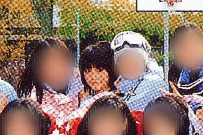 スキー部での写真（卒業アルバムより）