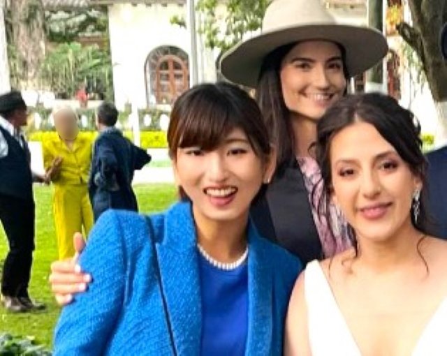 エクアドルでフランス時代の友人らと