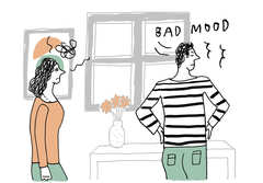 毎日イライラしてるフキハラ夫を助けたい…空回りする妻の行動