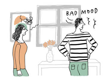 毎日イライラしてるフキハラ夫を助けたい…空回りする妻の行動