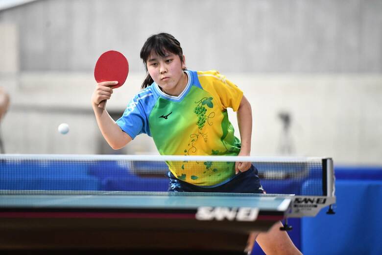 三女の亜子さんもインターハイや国際大会出場と活躍（C）卓球王国