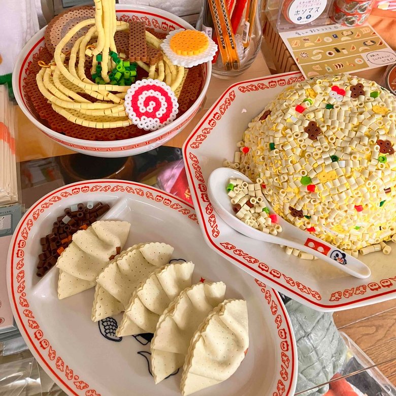 SNSでは投稿されなかったが、実は餃子もあった