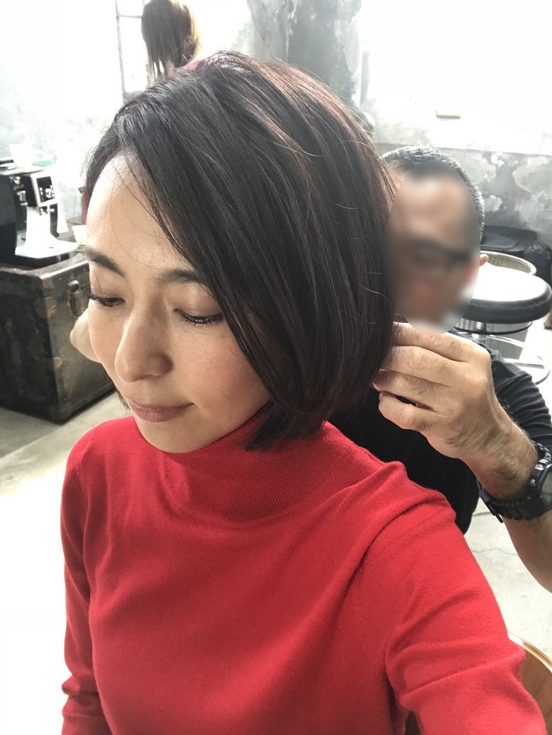 初めて『Domani』で表紙を撮影したときの様子