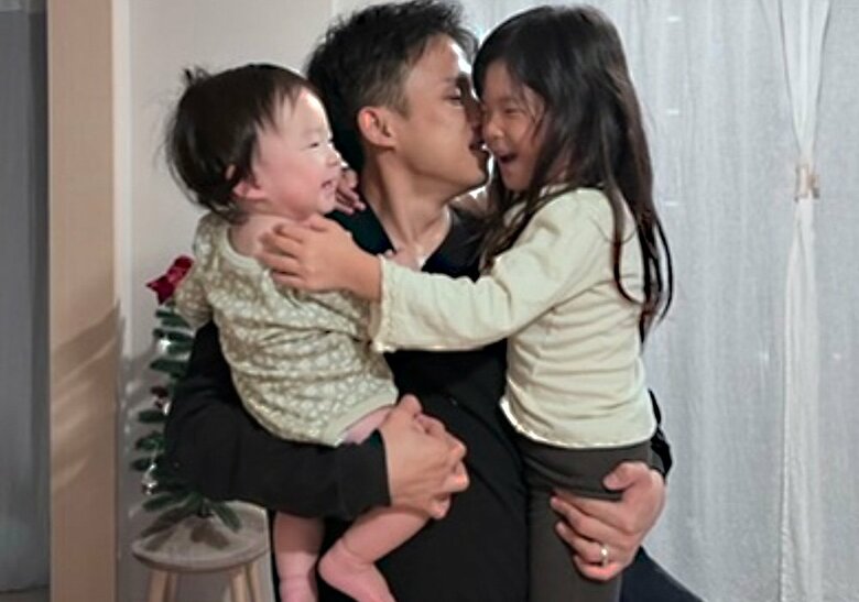 娘5歳、息子1歳の時