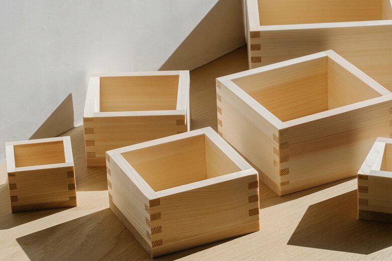 同社の枡製品はコロナ禍で大打撃を受け、売り上げが75％減に