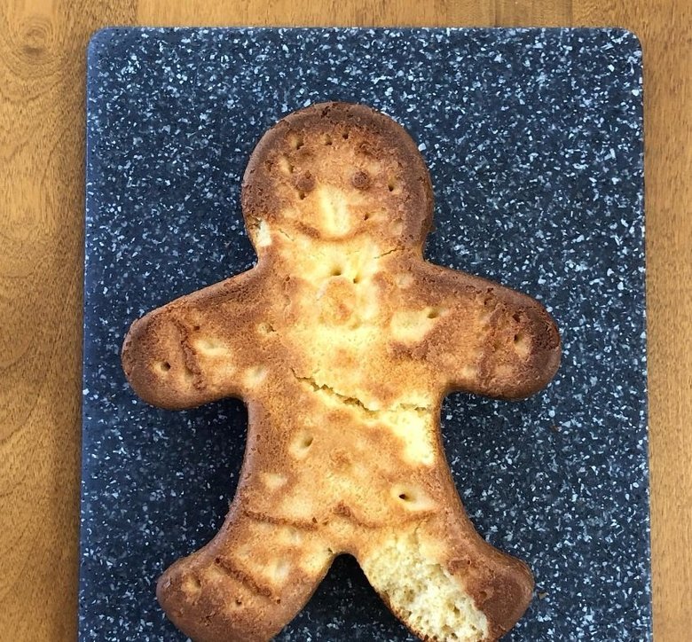 pecoさん手作りのパウンドケーキ。かわいくておいしそう！