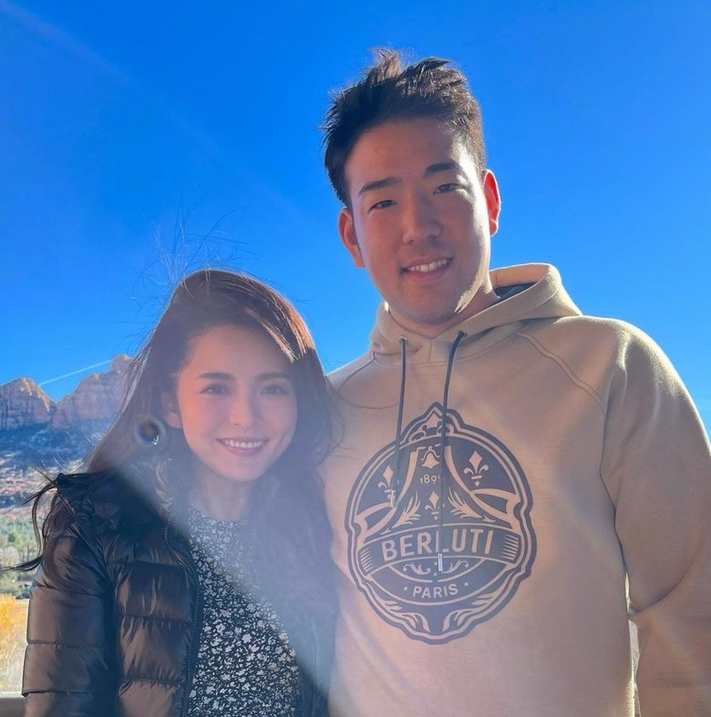 菊池雄星さん・瑠美さん