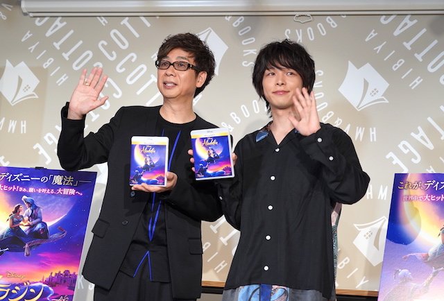 『アラジン』への想いをたっぷりと語ってくれた2人