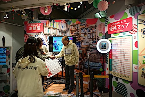 握手＆撮影会の様子