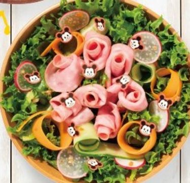 ミッキーのキャラ弁が超簡単に！ 乾燥キャラチップ｢キャラフル｣