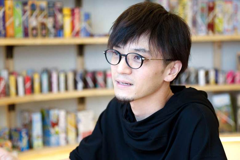 ▲オーナーの白坂さん。JELLY JELLY CAFE 池袋2号店にて