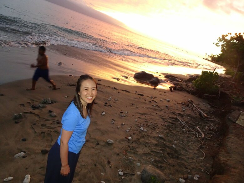 流産に心が打ちひしがれながらもハワイの美しい夕日に救われた