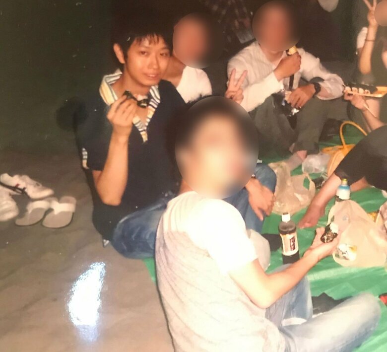 会社員1年目に同期との集いにて