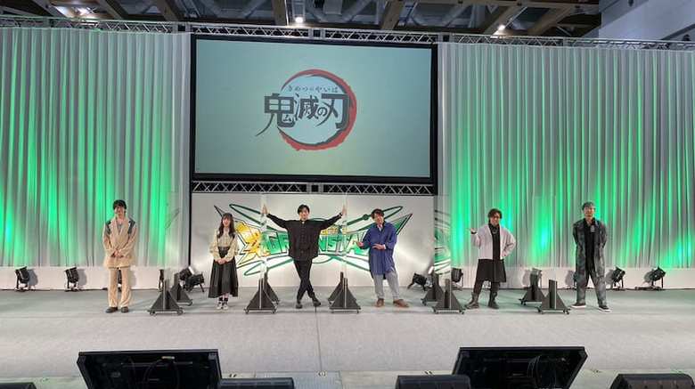 『鬼滅の刃』映画イベントに登壇した声優・花江夏樹さん他