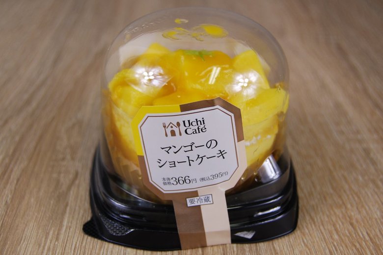 ローソンの人気スイーツ「マンゴーのショートケーキ」の製品画像