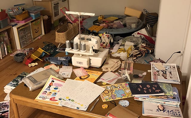 部屋が子どものものであふれていたころ