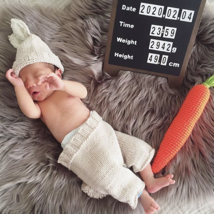 2020年2月に産まれた第2子の男の子