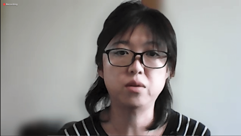 佐川さん／徳島県出身、団体職員。夫、14歳男女双子、義父母との三世帯同居。結婚・出産後の働き方に家族間で意見が衝突するも、現在はフルタイム勤務。