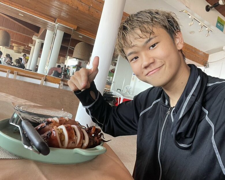 留学先のフィリピンにて