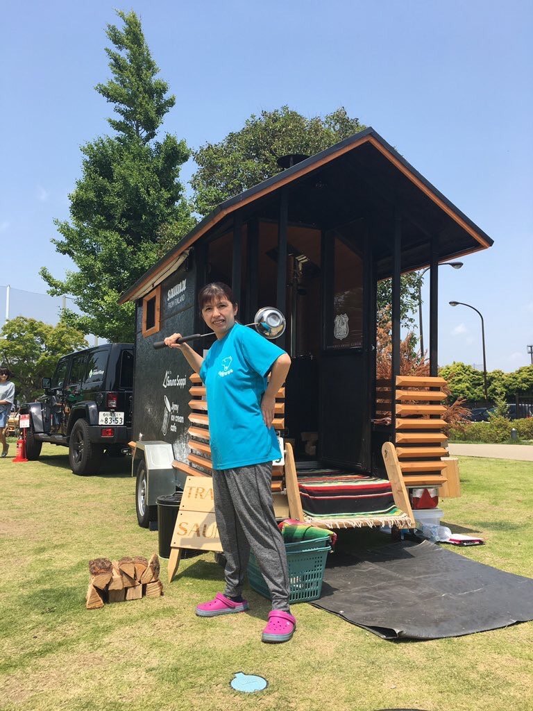 プロの熱波師として活動し、全国にファンも多いレジェンドゆうさん