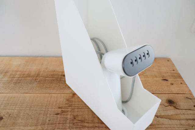 コードつき家電収納の例