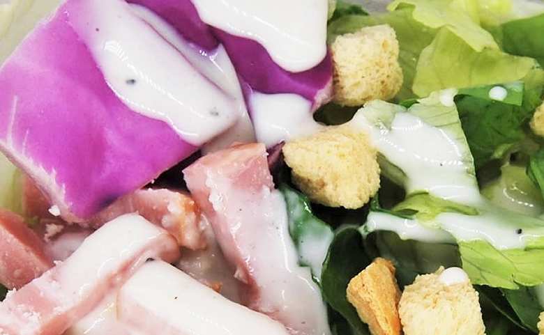 ローソンのおすすめサラダ「レモン香る! シーザーサラダ」の食レポ画像