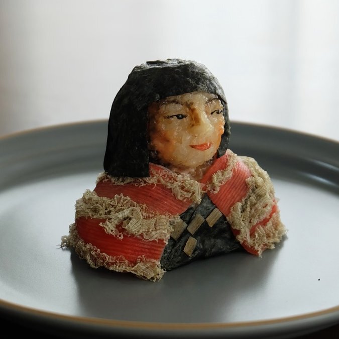 約1年半後にリベンジした「麗子像」。よりリアルで立体的な作品になった