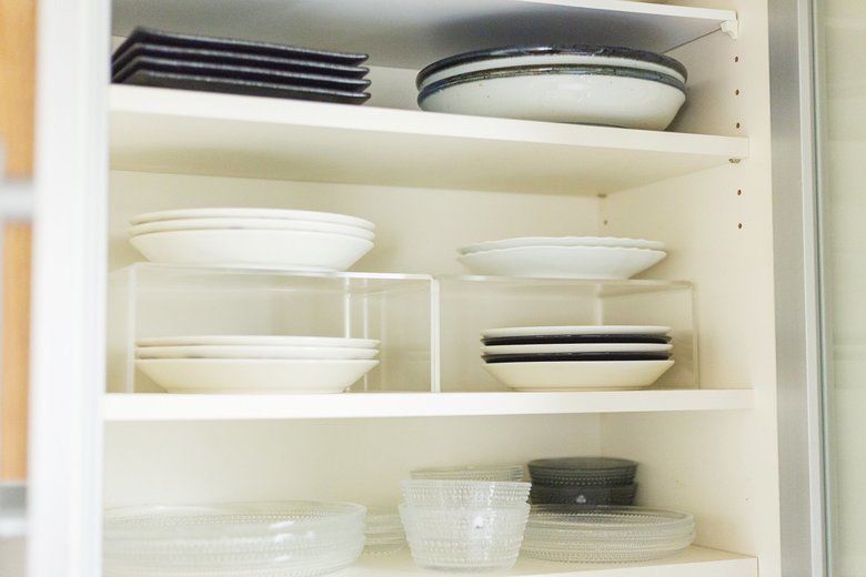 アクリル仕切棚・小