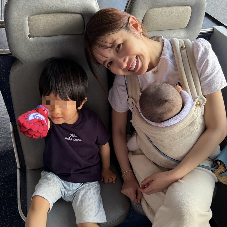 子どもふたりと