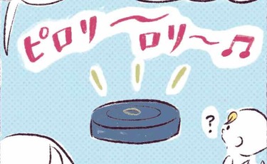 「息子VSロボット掃除機！勝者は？」