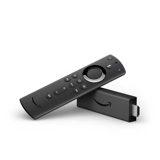 ▲Fire TV StickはHDMI端子に直接挿して使う。