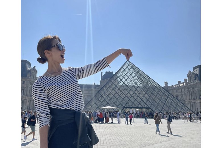 旅行先でのショット