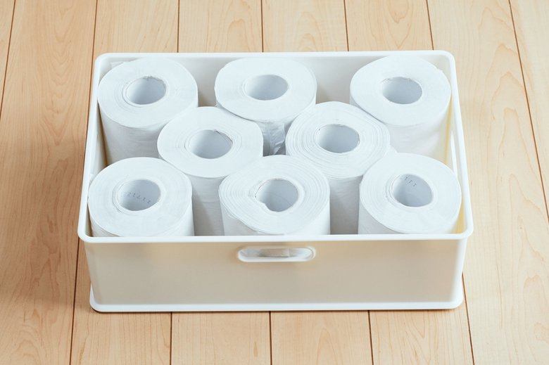 ★ハーフサイズ⇒⇒⇒⇒トレットペーパーが８個入る！