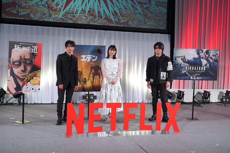 「AnimeJapan2021」に参加した津田健次郎さん、高野麻里佳さん、森川智之さん
