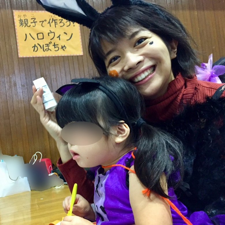 ハロウィンのイベントにて