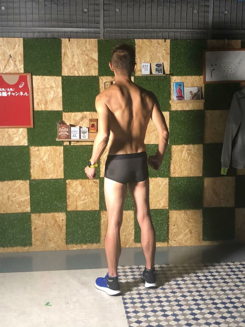 50代とは思えない体で今年も赤坂を走った森脇さん