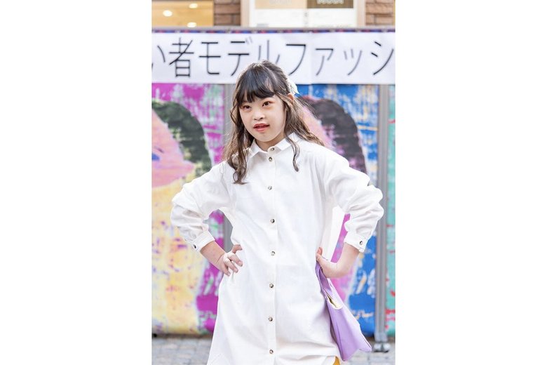 「障がい者モデルファッションショー 」に参加。2度目となるこのファッションショーの後からレッスンを始めた