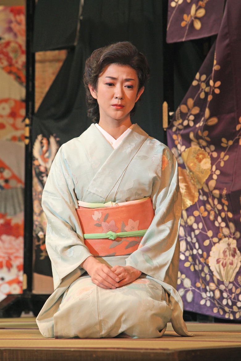 40代のころ『細雪』の舞台で