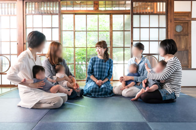 ママさんや子どもたちとの語らいを大事にするHISAKOさん