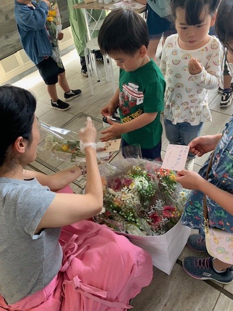 5月に行った「こどもの日&ありがとうを伝える日」さまざまなイベントも開催