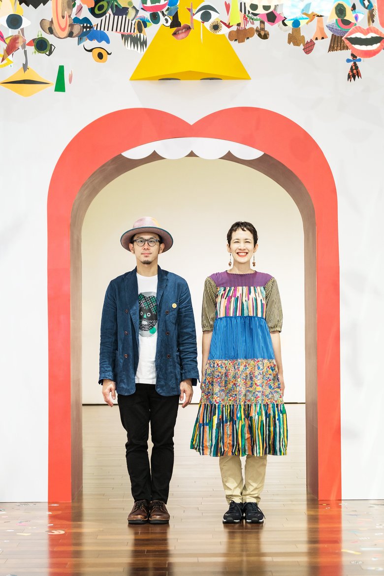 亀山達矢さんと中川敦子さん