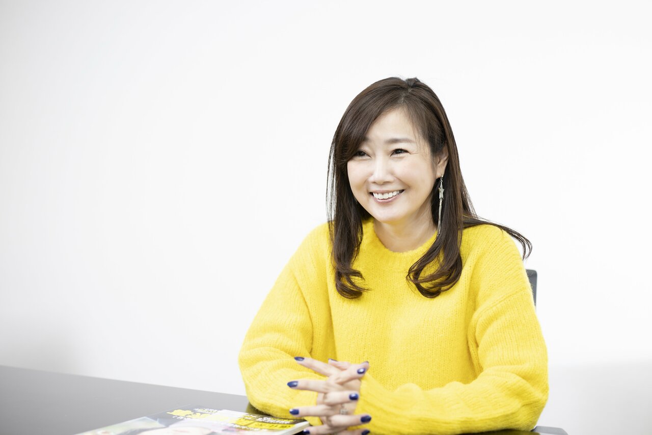 ワンダフル時代と変わらない若々しさでインタビューに応じた吉永愛さん