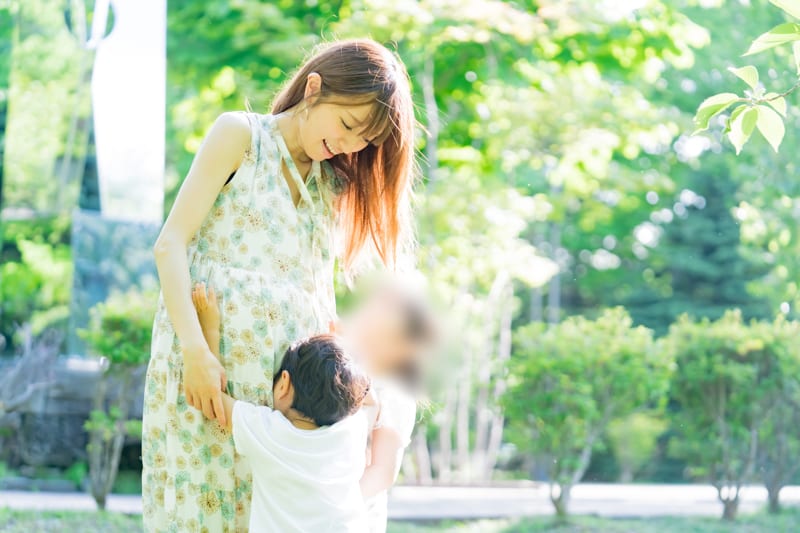 紺野あさ美さんと子ども